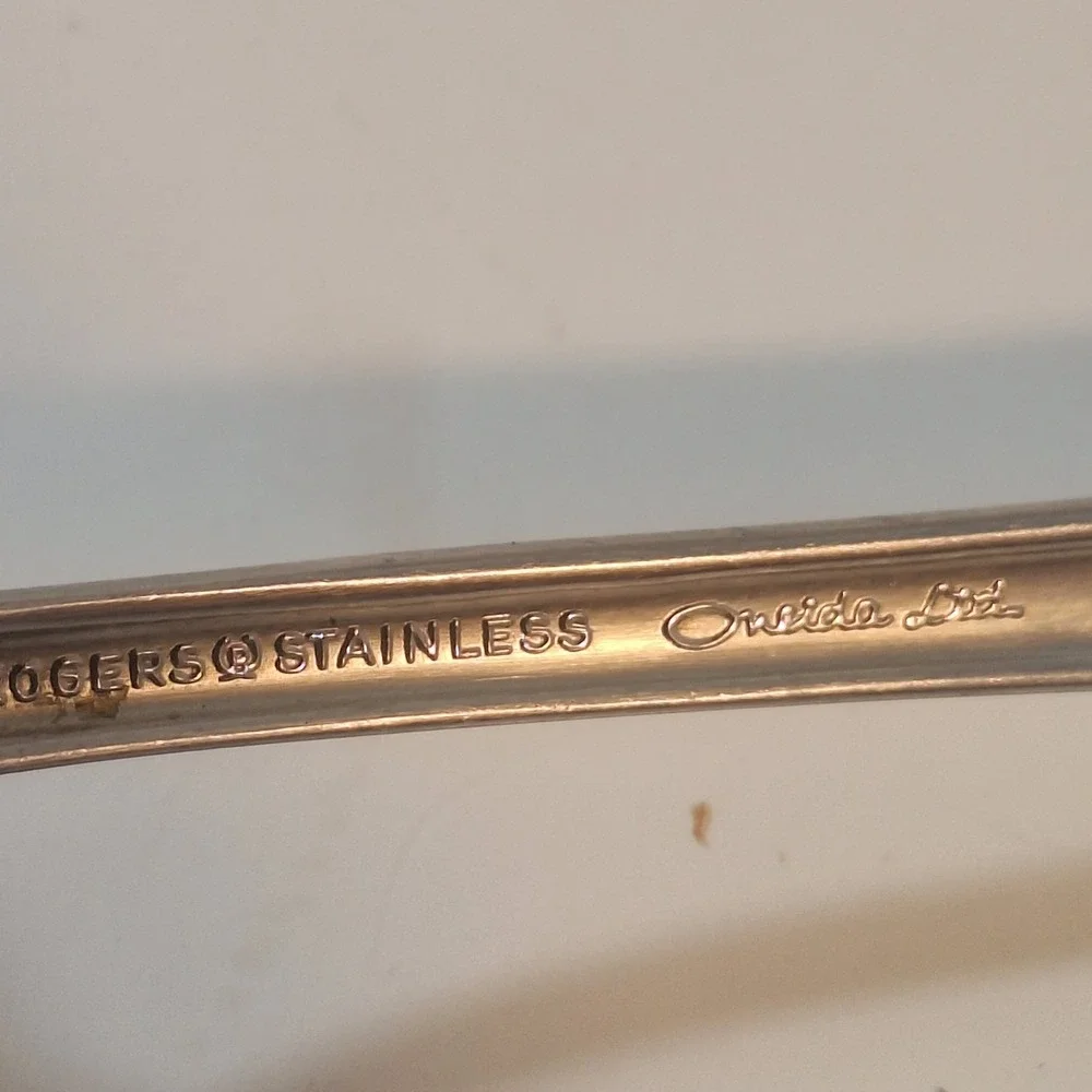 Oneida ARBOR ROSE TRUE ROSE 1881 Rogers Ltd Stainless Flatware Choice